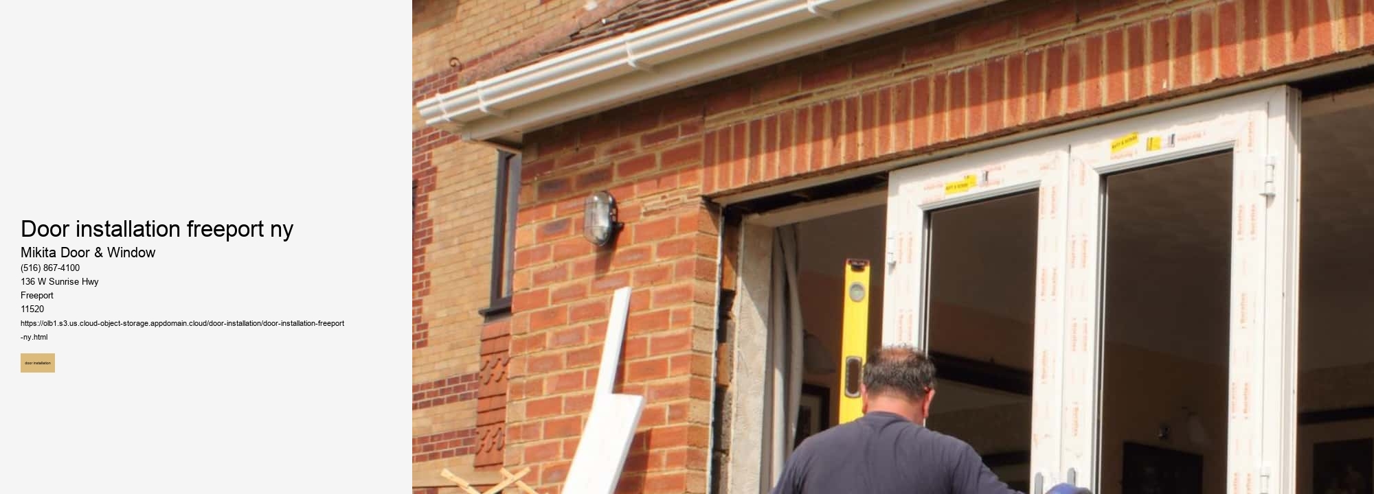 door installation freeport ny