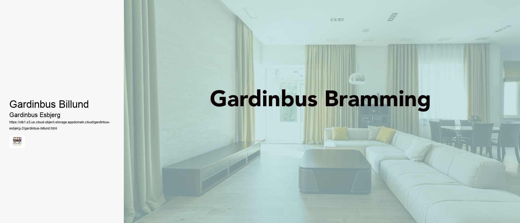 Gardinbus Billund