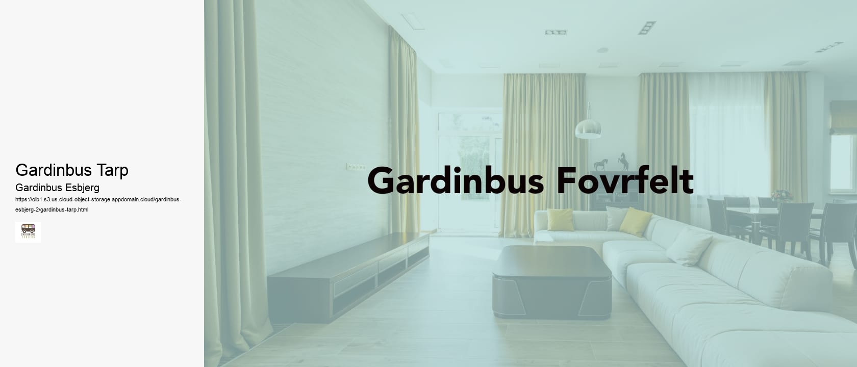 Gardinbus Tarp