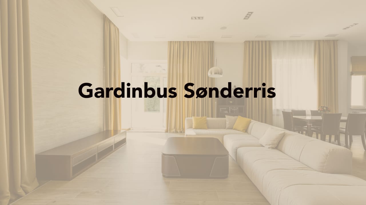 Gode råd til valg af gardiner baseret på din boligs stil, sammen med Gardinbussen 