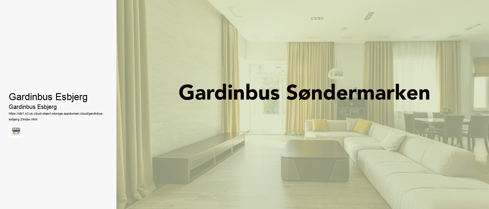 Gardinbus Esbjerg