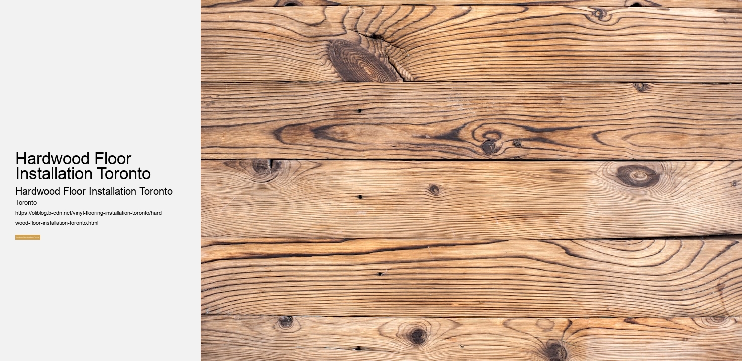 Flooring installation Toronto