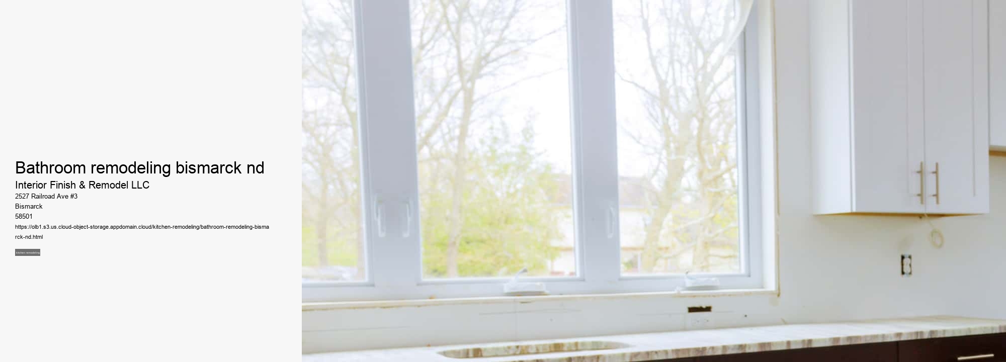 bathroom remodeling bismarck nd