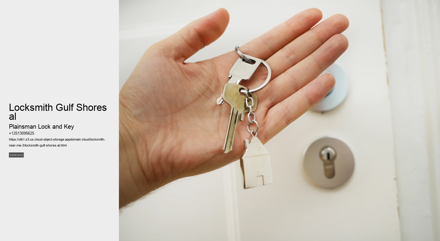 locksmith Gulf Shores al