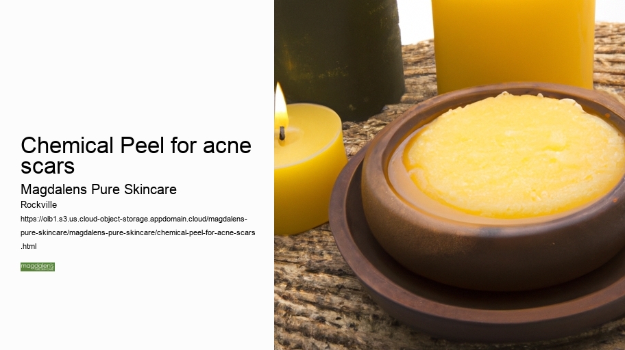 Chemical Peel for acne scars