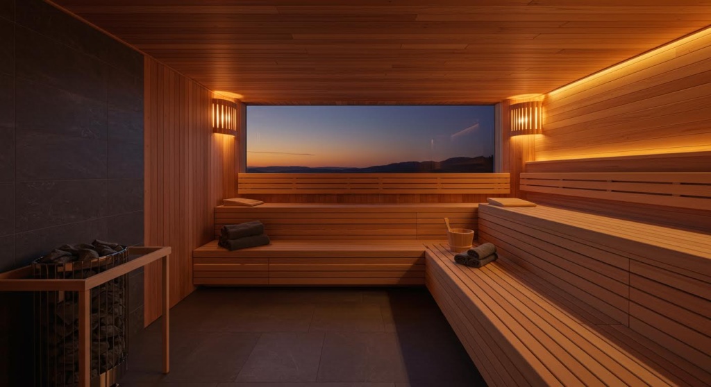 Luxury home spa