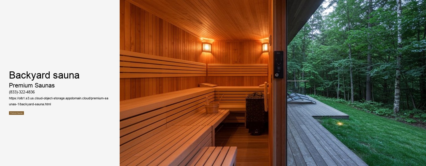 backyard sauna