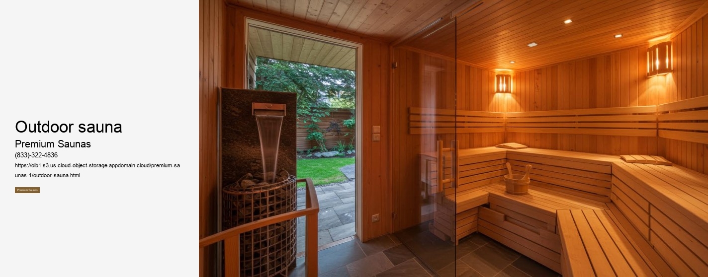 outdoor sauna