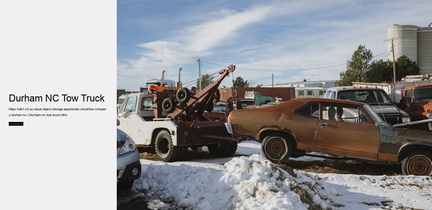 Durham NC Tow Truck